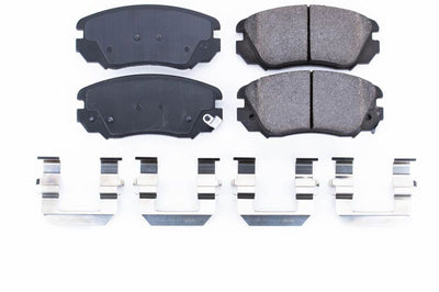 PowerStop Power Stop 2010 Buick Allure Front Z17 Evolution Ceramic Brake Pads w/Hardware - Brakes Rotors &