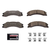PowerStop Power Stop 2011 Chevrolet Silverado 2500 HD Front or Rear Z36 Truck & Tow Brake Pads w/Hardware - Brakes