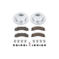 PowerStop Power Stop 2011 Chevrolet Silverado 2500 HD Front Z36 Truck & Tow Brake Kit - Brakes Rotors Pads