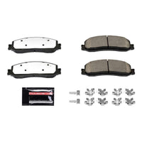 PowerStop Power Stop 2012 Ford F-250 Super Duty Front Z36 Truck & Tow Brake Pads w/Hardware - Brakes Rotors