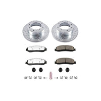 PowerStop Power Stop 2012 Ford F-250 Super Duty Front Z36 Truck & Tow Brake Kit - Brakes Rotors Pads