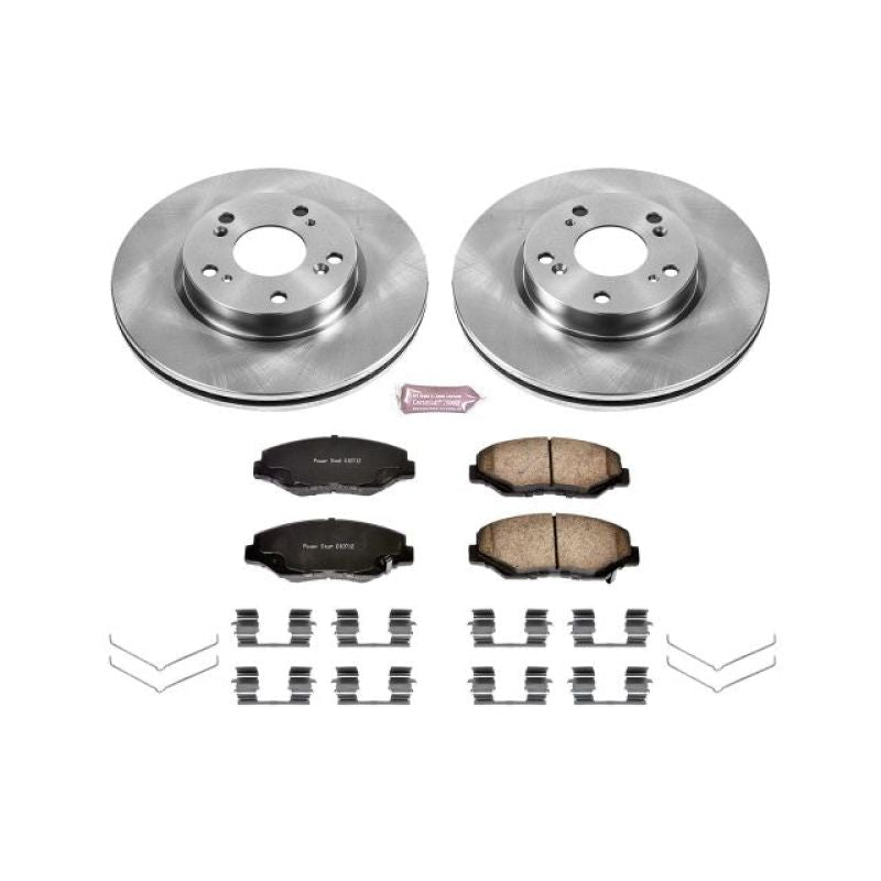 PowerStop Power Stop 2013 Acura ILX Front Autospecialty Brake Kit - Brakes Rotors & Pads