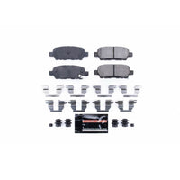 PowerStop Power Stop 2013 Infiniti EX37 Rear Z23 Evolution Sport Brake Pads w/Hardware - Brakes Rotors &