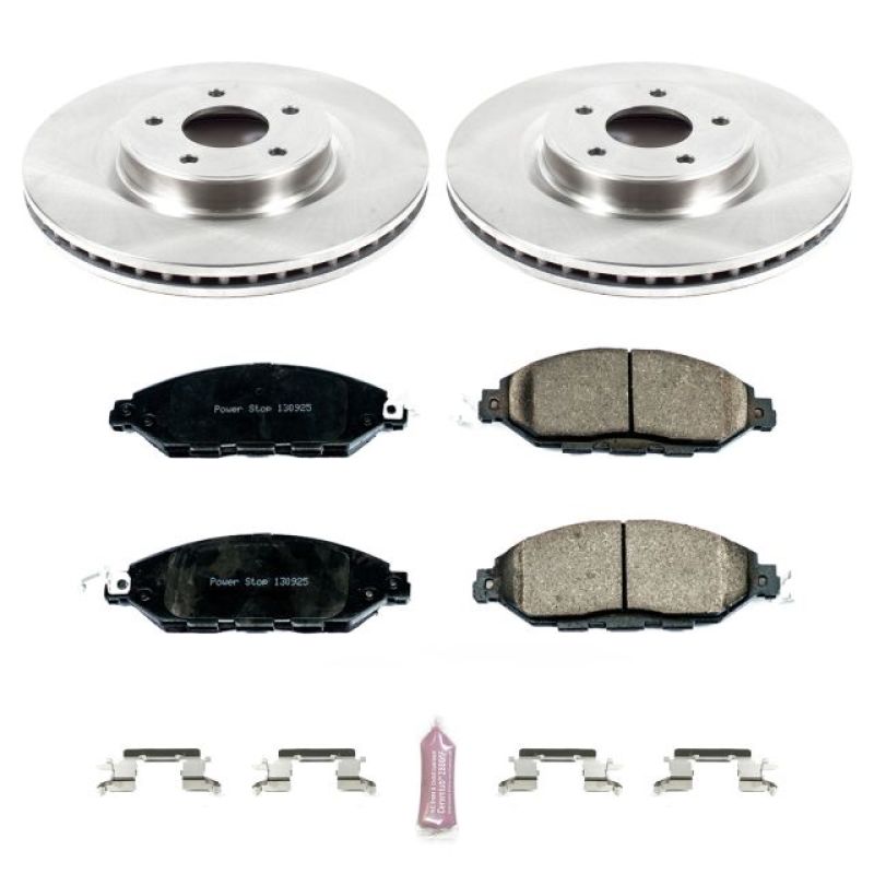 PowerStop Power Stop 2013 Infiniti JX35 Front Autospecialty Brake Kit - Brakes Rotors & Pads