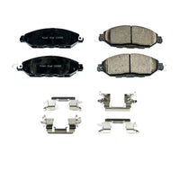 PowerStop Power Stop 2013 Infiniti JX35 Front Z17 Evolution Ceramic Brake Pads w/Hardware - Brakes Rotors &