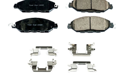 PowerStop Power Stop 2013 Infiniti JX35 Front Z17 Evolution Ceramic Brake Pads w/Hardware - Brakes Rotors &