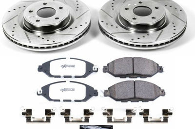PowerStop Power Stop 2013 Infiniti JX35 Front Z36 Truck & Tow Brake Kit - Brakes Rotors Pads