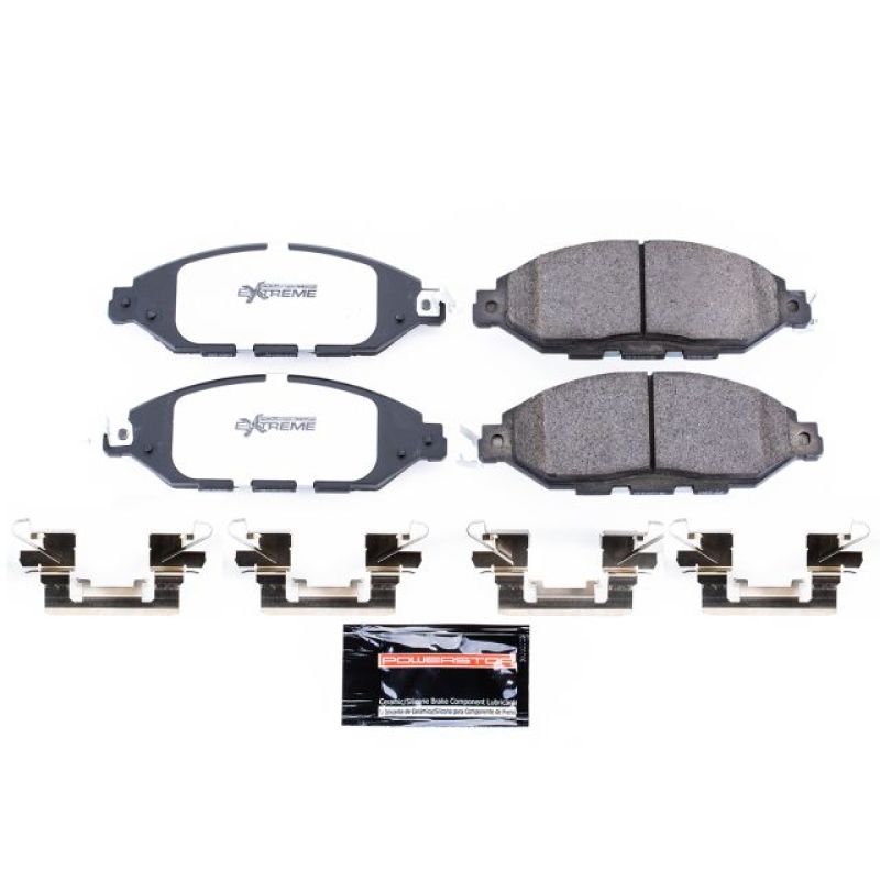 PowerStop Power Stop 2013 Infiniti JX35 Front Z36 Truck & Tow Brake Pads w/Hardware - Brakes Rotors