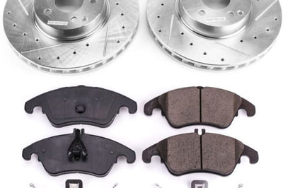 PowerStop Power Stop 2014 Mercedes-Benz C300 Front Z23 Evolution Sport Brake Kit - Brakes Rotors & Pads