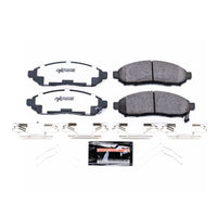 PowerStop Power Stop 2015 Chevrolet City Express Front Z36 Truck & Tow Brake Pads w/Hardware - Brakes Rotors