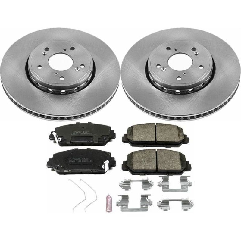 PowerStop Power Stop 2016 Acura ILX Front Autospecialty Brake Kit - Brakes Rotors & Pads
