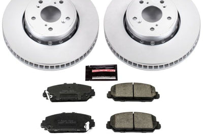 PowerStop Power Stop 2016 Acura ILX Front Z17 Evolution Geomet Coated Brake Kit - Brakes Rotors & Pads