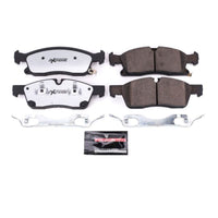 PowerStop Power Stop 2017 Dodge Durango Front Z36 Truck & Tow Brake Pads w/Hardware - Brakes Rotors