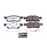 PowerStop Power Stop 2017 Dodge Durango Front Z36 Truck & Tow Brake Pads w/Hardware - Brakes Rotors