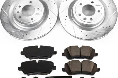 PowerStop Power Stop 2017 Land Rover Discovery Rear Z23 Evolution Sport Brake Kit - Brakes Rotors & Pads