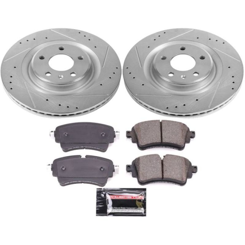 PowerStop Power Stop 2018 Audi Q5 Rear Z23 Evolution Sport Brake Kit - Brakes Rotors & Pads