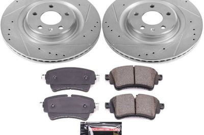 PowerStop Power Stop 2018 Audi Q5 Rear Z23 Evolution Sport Brake Kit - Brakes Rotors & Pads