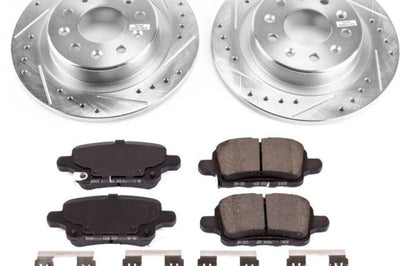 PowerStop Power Stop 2018 Chevrolet Equinox Rear Z23 Evolution Sport Brake Kit - Brakes Rotors & Pads