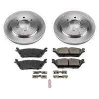 PowerStop Power Stop 2018 Ford Expedition Rear Autospecialty Brake Kit - Brakes Rotors & Pads