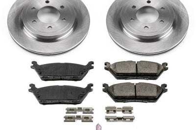 PowerStop Power Stop 2018 Ford Expedition Rear Autospecialty Brake Kit - Brakes Rotors & Pads