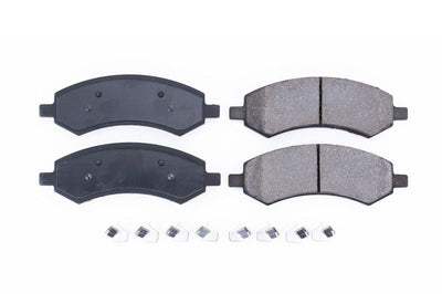 PowerStop Power Stop 2018 Jeep Wrangler JK Front Z17 Evolution Ceramic Brake Pads - Brakes Rotors &