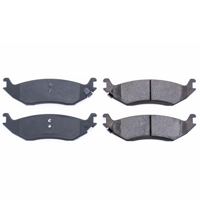 PowerStop Power Stop 2018 Jeep Wrangler JK Rear Z16 Evolution Ceramic Brake Pads - Brakes Rotors &
