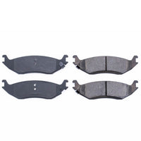 PowerStop Power Stop 2018 Jeep Wrangler JK Rear Z16 Evolution Ceramic Brake Pads - Brakes Rotors &