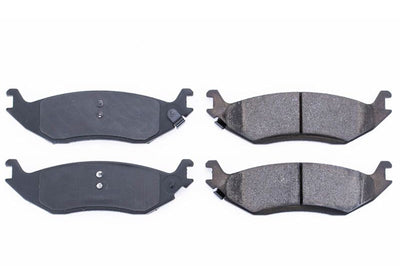 PowerStop Power Stop 2018 Jeep Wrangler JK Rear Z16 Evolution Ceramic Brake Pads - Brakes Rotors &