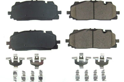 PowerStop Power Stop 2019 Audi A6 Quattro Front Z17 Evolution Ceramic Brake Pads w/Hardware - Brakes Rotors &
