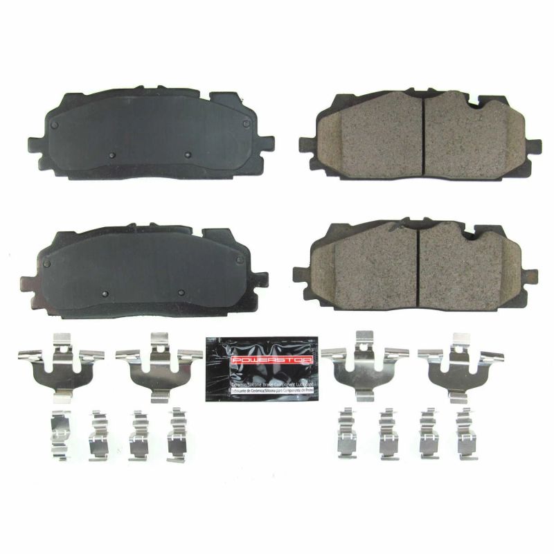 PowerStop Power Stop 2019 Audi A6 Quattro Front Z23 Evolution Sport Brake Pads w/Hardware - Brakes Rotors &