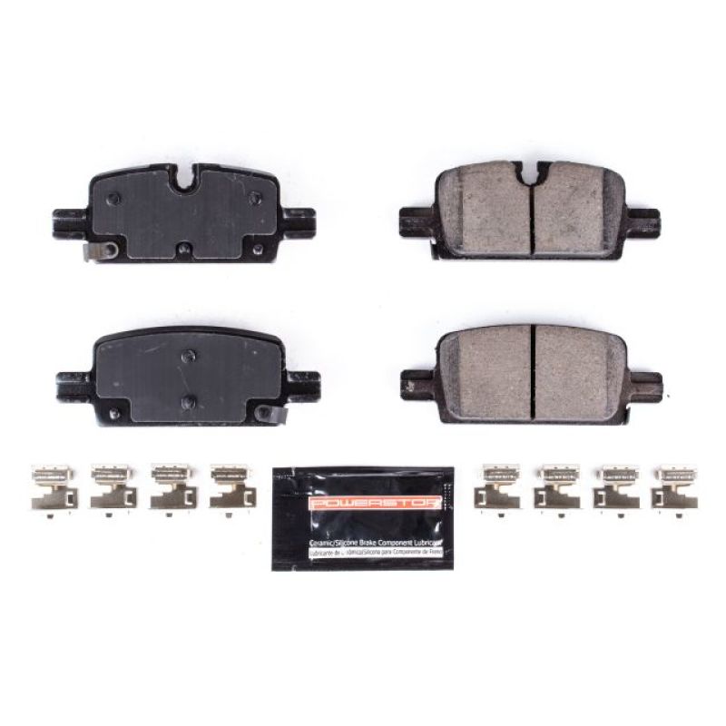 PowerStop Power Stop 2019 Chevrolet Silverado 1500 Rear Z23 Evolution Sport Brake Pads w/Hardware - Brakes Rotors &
