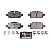 PowerStop Power Stop 2019 Chevrolet Silverado 1500 Rear Z36 Truck & Tow Brake Pads w/Hardware - Brakes Rotors