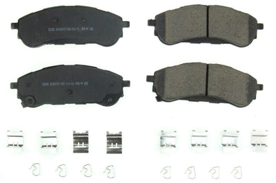 PowerStop Power Stop 2019 Ford Ranger Rear Z17 Evolution Ceramic Brake Pads w/Hardware - Brakes Rotors &
