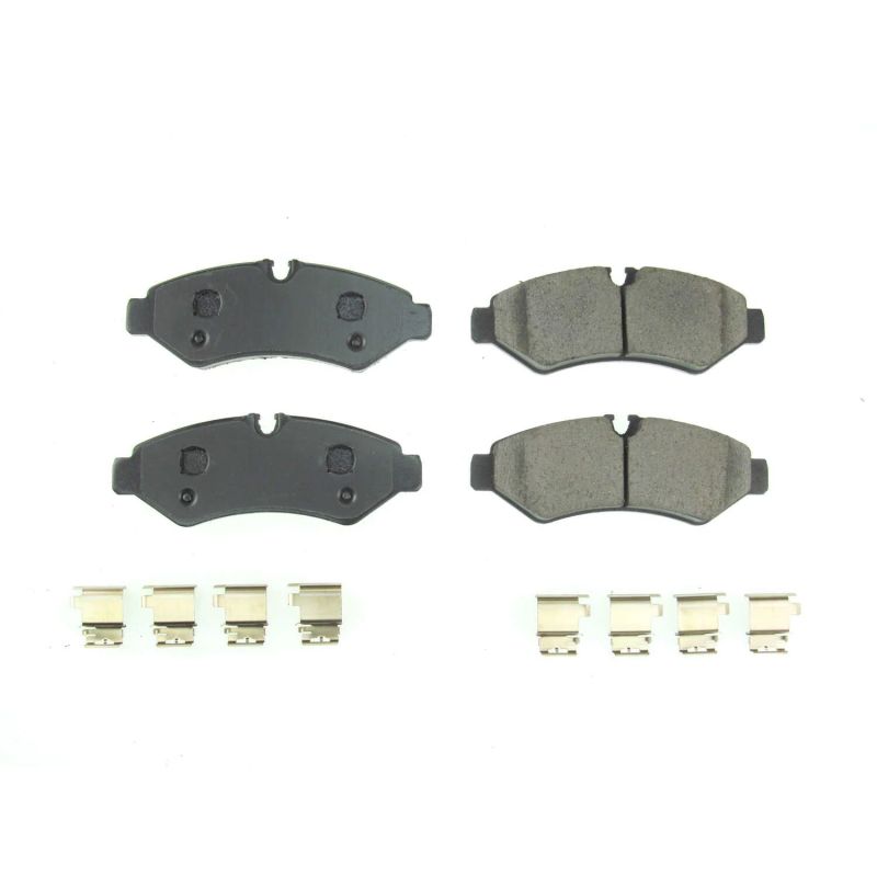 PowerStop Power Stop 2019 Freightliner Sprinter 1500 Rear Z17 Evolution Ceramic Brake Pads w/Hardware - Brakes Rotors &