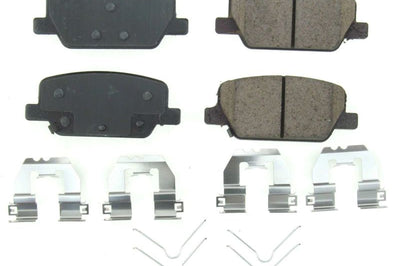 PowerStop Power Stop 2019 Hyundai Santa Fe Rear Z17 Evolution Ceramic Brake Pads w/Hardware - Brakes Rotors &