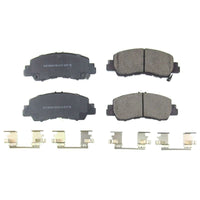 PowerStop Power Stop 2019 Mitsubishi Eclipse Cross Front Z17 Evolution Ceramic Brake Pads w/Hardware - Brakes Rotors &