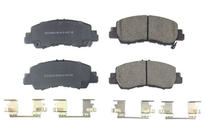 PowerStop Power Stop 2019 Mitsubishi Eclipse Cross Front Z17 Evolution Ceramic Brake Pads w/Hardware - Brakes Rotors &
