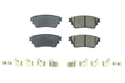 PowerStop Power Stop 2019 Mitsubishi Eclipse Cross Rear Z17 Evolution Ceramic Brake Pads w/Hardware - Brakes Rotors &