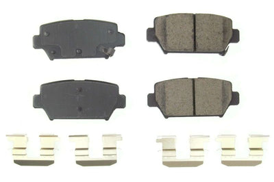 PowerStop Power Stop 2019 Mitsubishi Eclipse Cross Rear Z17 Evolution Ceramic Brake Pads w/Hardware - Brakes Rotors &