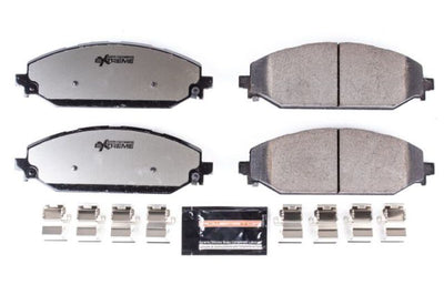 PowerStop Power Stop 2019 Ram 1500 Front Z36 Truck & Tow Brake Pads w/Hardware - Brakes Rotors