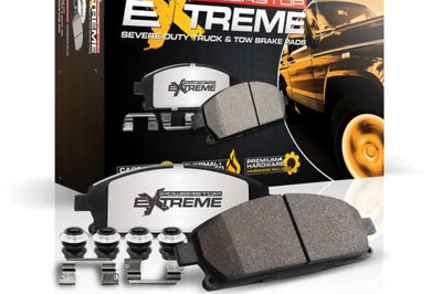 PowerStop Power Stop 2019 Ram 1500 Front Z36 Truck & Tow Brake Pads w/Hardware - Brakes Rotors