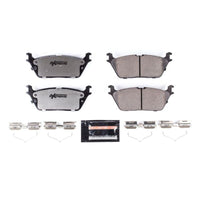 PowerStop Power Stop 2019 Ram 1500 Rear Z36 Truck & Tow Brake Pads w/Hardware - Brakes Rotors