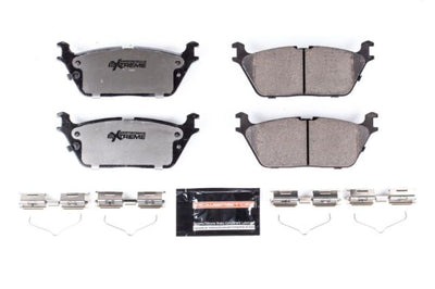PowerStop Power Stop 2019 Ram 1500 Rear Z36 Truck & Tow Brake Pads w/Hardware - Brakes Rotors