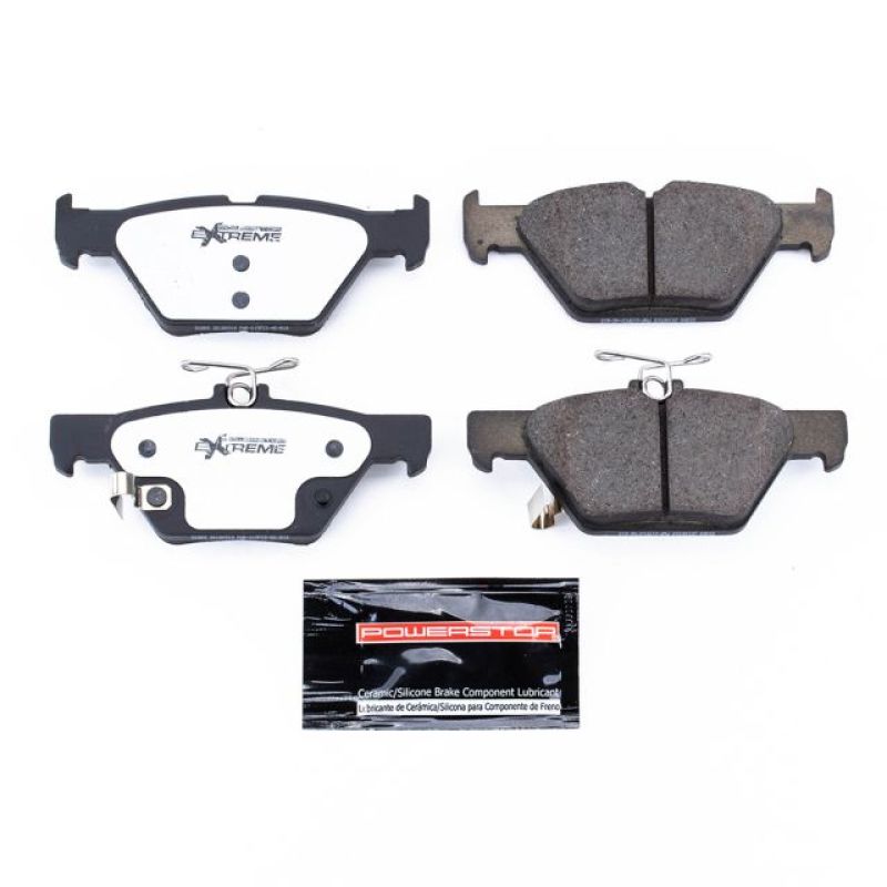 PowerStop Power Stop 2019 Subaru Ascent Rear Z26 Extreme Street Brake Pads w/Hardware - Brakes Rotors &