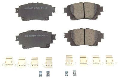 PowerStop Power Stop 2019 Toyota Corolla Rear Z17 Evolution Ceramic Brake Pads w/Hardware - Brakes Rotors &