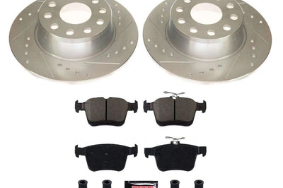 PowerStop Power Stop 2019 Volkswagen Jetta Rear Z23 Evolution Sport Brake Kit - Brakes Rotors & Pads