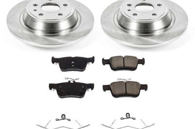 PowerStop Power Stop 2020 Ford Fusion Rear Autospecialty Brake Kit - Brakes Rotors & Pads