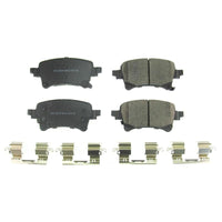 PowerStop Power Stop 2020 Jeep Gladiator Rear Z17 Evolution Ceramic Brake Pads w/Hardware - Brakes Rotors &