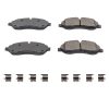 PowerStop Power Stop 2021 Ford Transit-150 Rear Z17 Evolution Ceramic Brake Pads w/Hardware - Brakes Rotors &