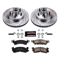PowerStop Power Stop 71-73 Buick Centurion Front Z23 Evolution Sport Brake Kit - Brakes Rotors & Pads